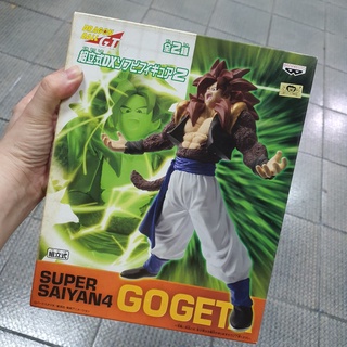 22 cm Banpresto Dragon Ball Collection DX Part 2 Super Saiyan 4 Gogeta Soft Vynle โมเดล ซอฟบี้ โกจิต้า