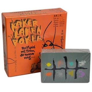 Kakerlaken Board game คู่มือไทย ( Poker / Cheat moth [ motte ] / Royal / Schummel / Heuschrecken ) - บอร์ดเกม เกมแมลงสาบ