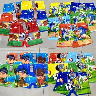 กางเกงในเด็กผู้ชาย ลายเท่ ตัวละ12-15บาท ราคาส่งตั้งแต่ตัวแรก