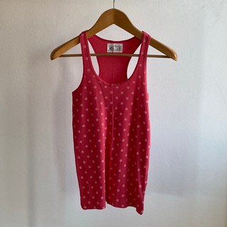 เสื้อกล้าม Zara Polka Dot Tank Top