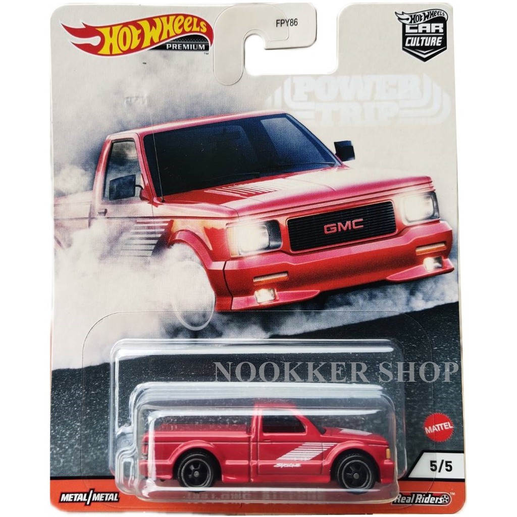 Hotwheels ชุดรถกระบะ GMC ครบชุด 5คัน ลิขสิทธิ์แท้ ล้อยาง (956T) hw HOT WHEELS POWER TRIP ราคา ถูกที่สุด ดีลบีเคเค แกลเลอรีภาพที่ 6