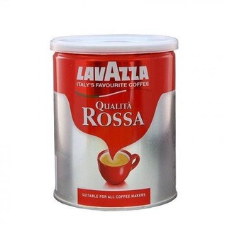 ﻿LAVAZZA Qualita Rossa Premium Arabica&amp;Robusta Ground Coffee (Italy Imported) 250g.