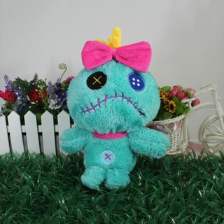 Lilo Disney หมอนตุ๊กตานุ่ม รูปการ์ตูน Stitch Scrump ขนาด 12 นิ้ว ของเล่นสําหรับสัตว์เลี้ยง สุนัข