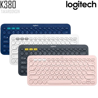 คีย์บอร์ด Logitech K380 MULTI-DEVICE BLUETOOTH KEYBOARD+STICKER