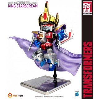 Beast Kingdom Kids Logic : Mecha Nations MN005 + MN005K CORONATION SET KING STARSCREAM 2015