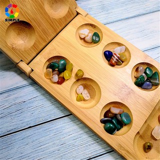 Africa Mancala Game แอฟริกา Mancala บอร์ดเกมตลกเกมความบันเทิงเล่นกับครอบครัว / เพื่อน / ของขวัญพรรคที่ดีที่สุดสำหรับเด็ก