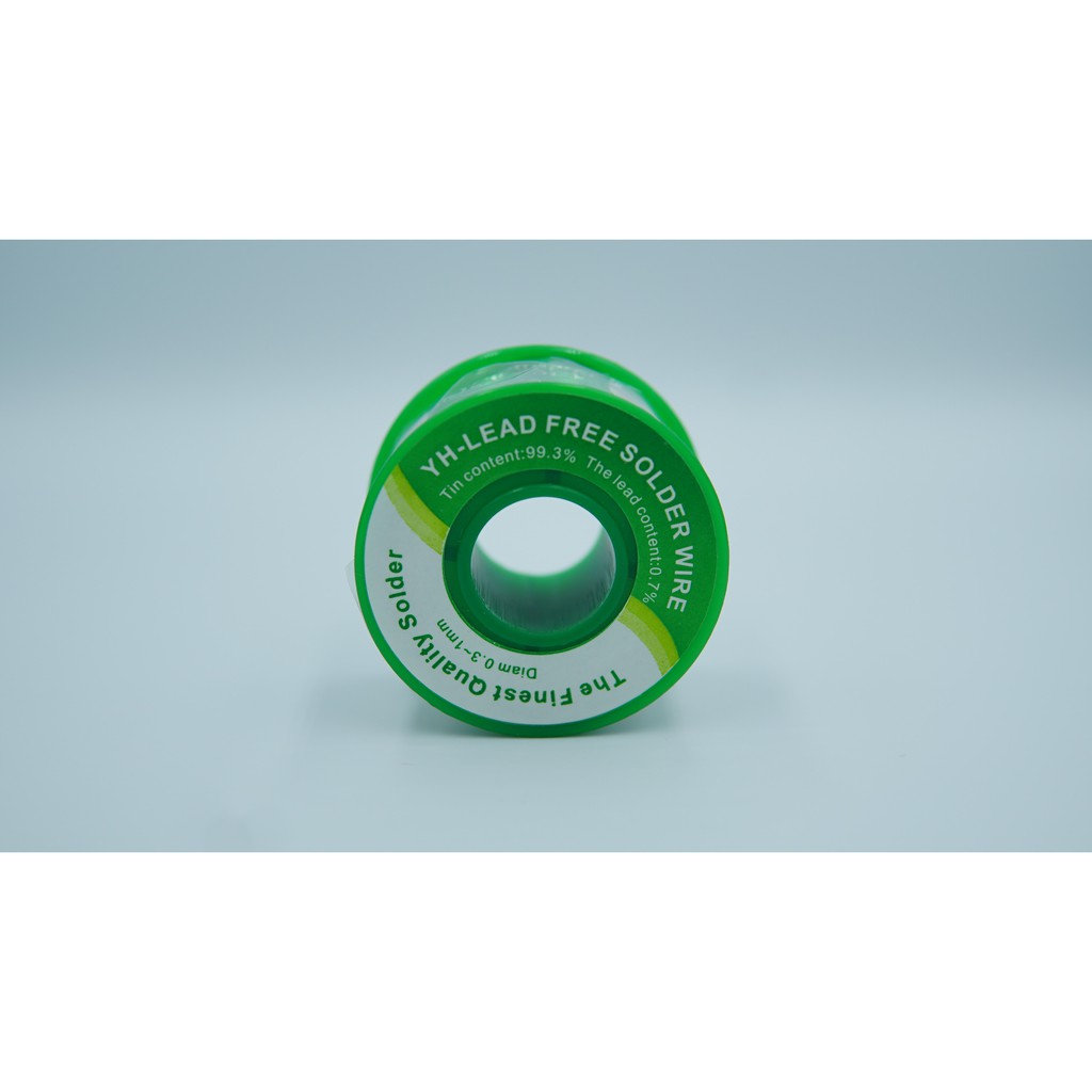 ตะกั่วม้วน Lead Free ขนาด 1.0mm และ 0.8 มม. ขนาด 100 กรัมและ 500 กรัม  Sn99.3+Cu0.7