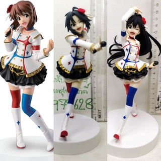 (แท้/มือสองมีกล่อง/ไม่มีตำหนิ)​ The Idolmaster Movie 6.7" 6​ Members​ Star Piece Memories Figure​ ขาว