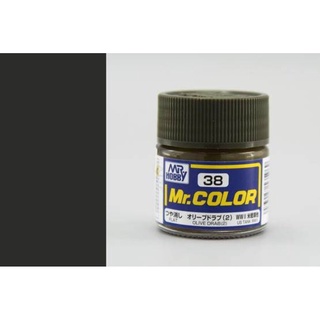 สีสูตรทินเนอร์ Mr.Color C38 olive drab 2