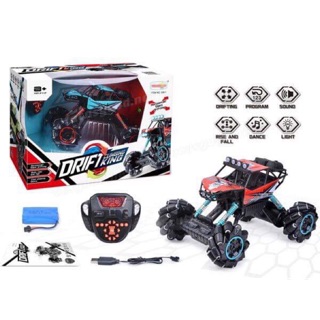 รถไต่หิน รถดริฟท์โฟร์วิลเต้นได้ สเกล 1:12 Drift Climbing King