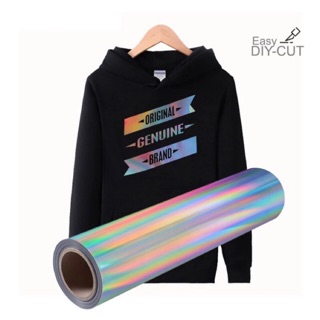 **เงาไม่ดรอป** เฟล็กโฮโลแกรม hologram โพลีเฟล็ก เฟล็กรีดติดเสื้อ พร้อมส่ง💥 ส่งเร็ว⚡️ Easy DIY-CUT