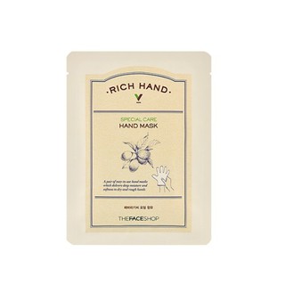 [The FACE Shop] Rich Hand V Special Care Hand Mask 16g (8g * 2ea)