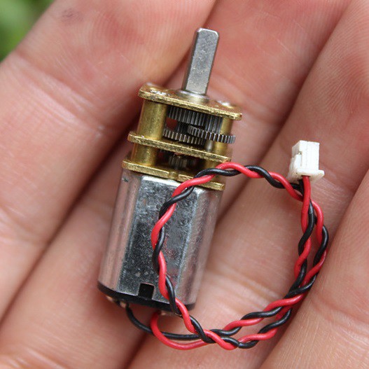 N20 DC 3 - 12V มอเตอร์ลดเกียร์ เกียร์โลหะ