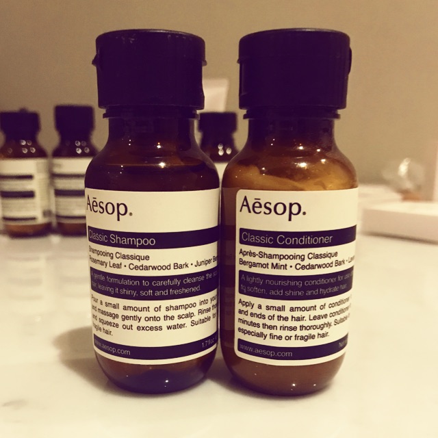 AESOP classic shampoo and conditioner 50 ml แชมพูและครีมนวดผม