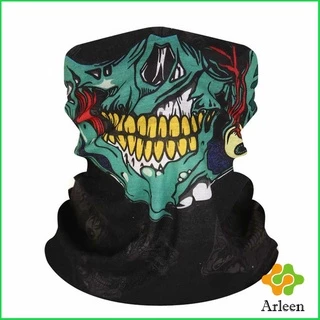 Arleen ผ้าบัฟกันฝุ่น โพกหัว ผ้าปิดหน้า กันแดด เลือกลายได้ แดด UV Magic turban