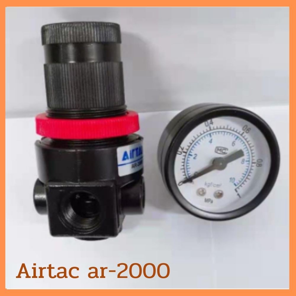 Airtac ar2000 ตัวปรับแรงดันลม นิวเมติก Regullation Pressure Regulator