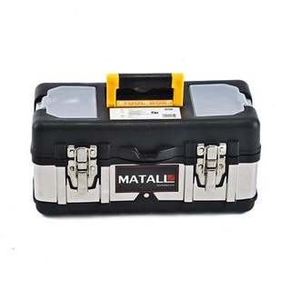 อุปกรณ์จัดเก็บ กล่องเครื่องมือ MATALL PRO 5014B 14 นิ้ว สีดำ/เงิน