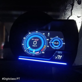 OBD2 สมาร์ทเกจ Smart Gauge Digital Meter/Display P6 Plus + GPS Navigation พร้อมระบบนำทาง (ของแท้)