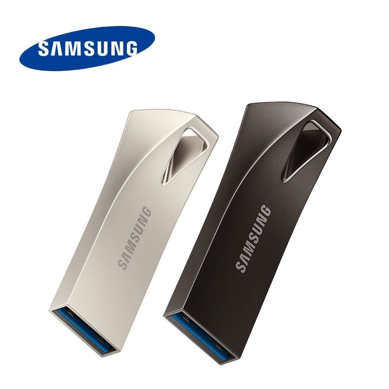 SAMSUNG USB แฟลชไดรฟ์ USB 3.1 64GB ไดรฟ์ปากกา 200MB/s ความเร็วสูง BAR Plus Memory Stick 128GB 256GB 