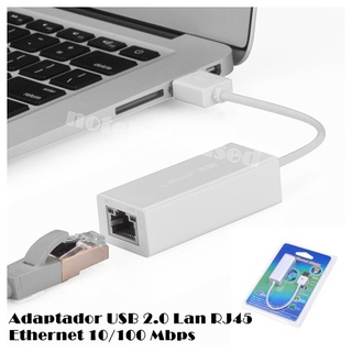 สายแปลง Adaptador USB 2.0 Lan RJ45 Ethernet 10/100 Mbps Internet