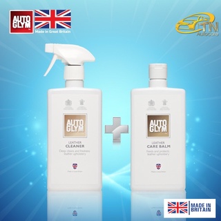 Autoglym Leather Cleaner 500 ml.  + Leather Care Balm 500 ml