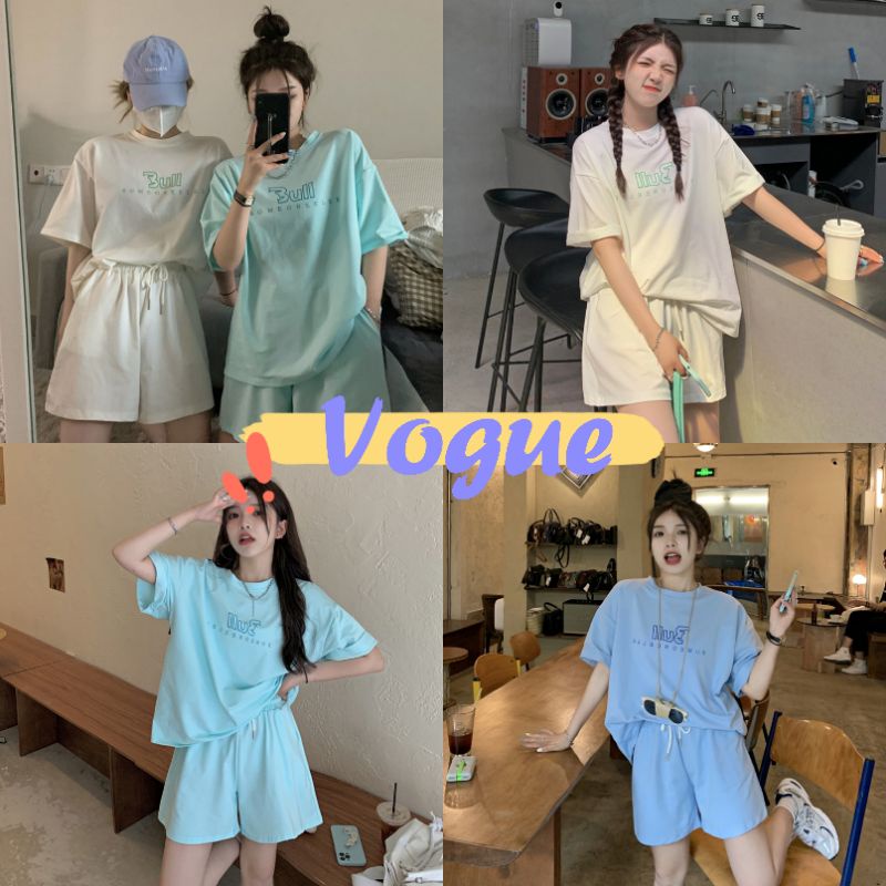 Vogue พร้อมส่ง ชุดเซ็ทเสื้อ+กางเกง ผ้านิ่มใส่สบายมากค่า (DX-534) -N 06