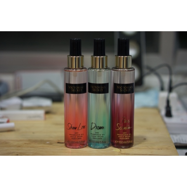 Victoria Secret dry fragrance oil