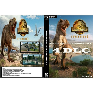 แผ่นเกมส์ PC Jurassic World Evolution 2 (2DVD)