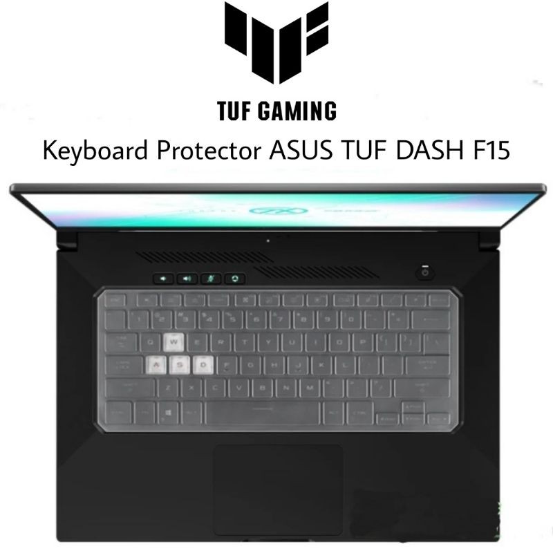 ตัวป้องกันแป้นพิมพ์ ASUS TUF Dash F15 FX516 FX516P FX516PM FX516PR ROG FLOW X13