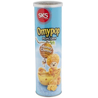 โอมายป๊อปข้าวโพดอบรสน้ำผึ้งและชีส 85กรัม Oh My Pop Corn, Honey and Cheese Flavor 85g.