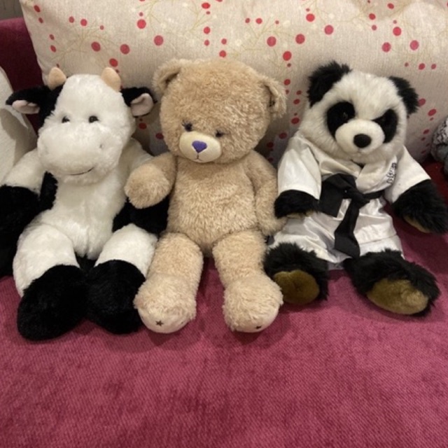 Build a bear cow/ teddy bear