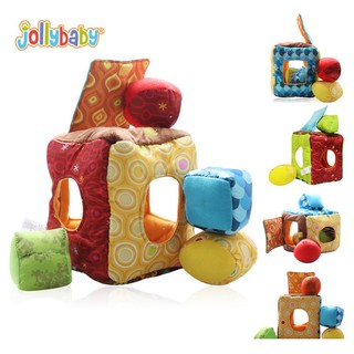 บล็อคหยอดผ้า jollybaby ลดสุดๆๆๆ กล่องไม่สวย สินค้าใหม่