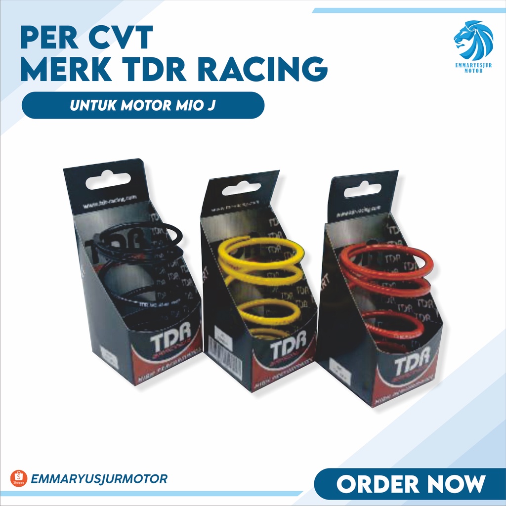 MIO TDR RACING CVT SPRING 1000RPM 1500RPM 2000RPM