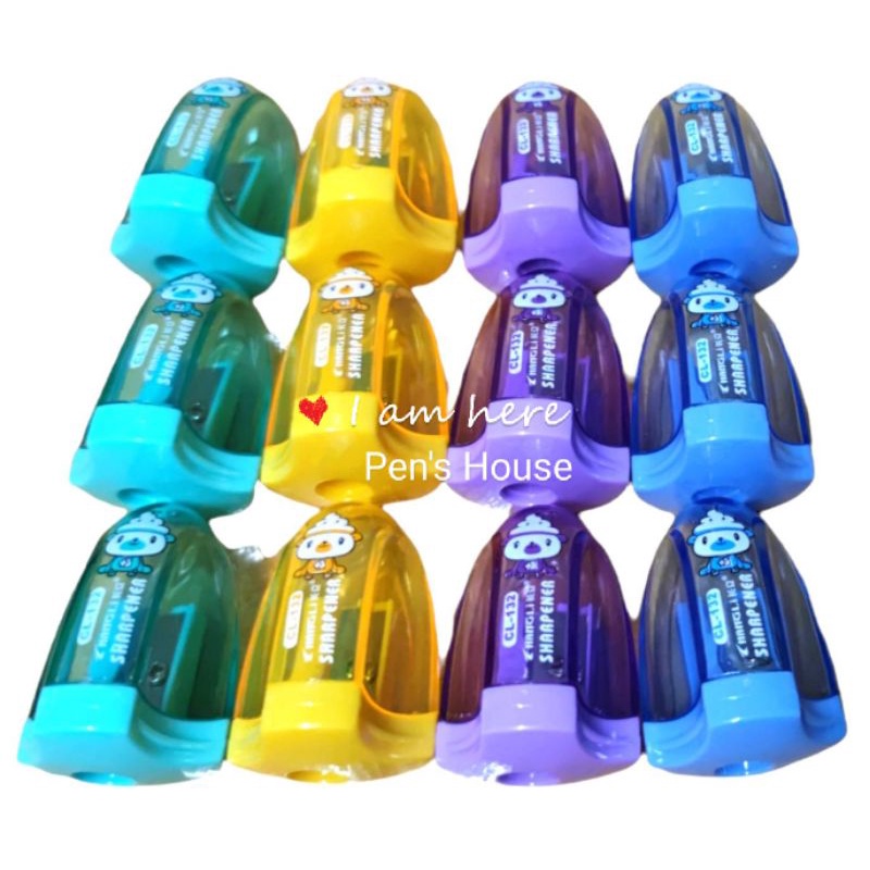 กบเหลา​จรวด​No.132 (12ชิ้น, 72ชิ้น) คละสี