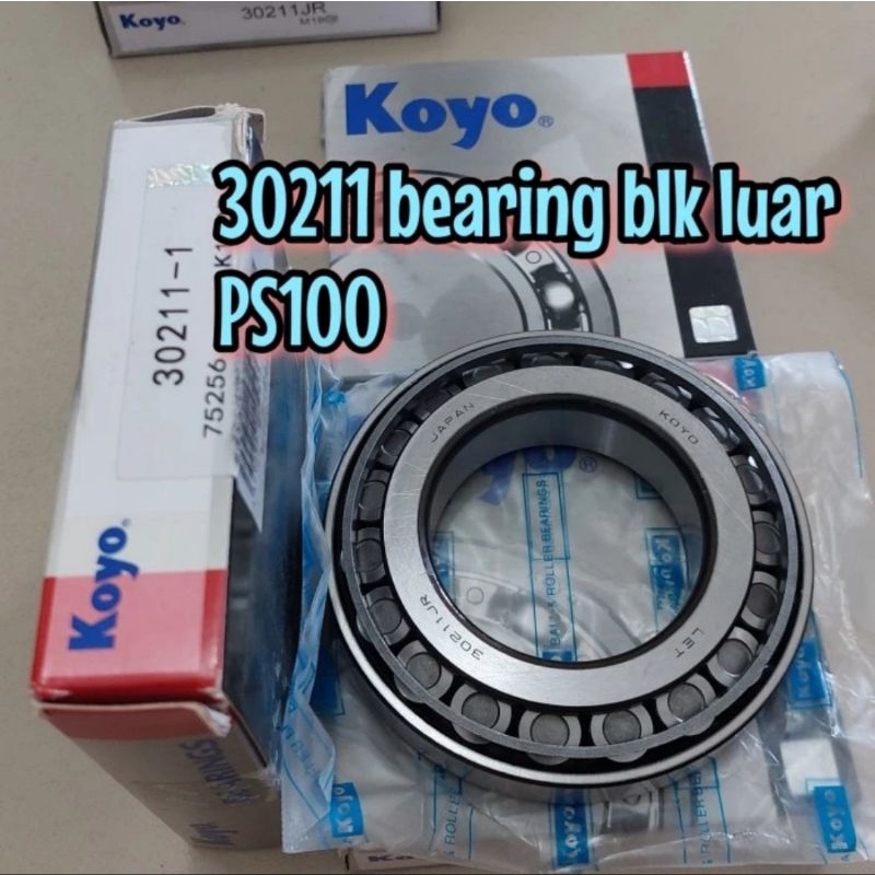 30211 แบริ่งสีดําด้านนอก ps100 koyo A