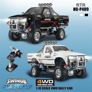 HG p409 1/10 2.4 กรัม 4WD รถ RC 4x4 ไม่รวมแบตเตอรี่/เครื่องชาร์จ