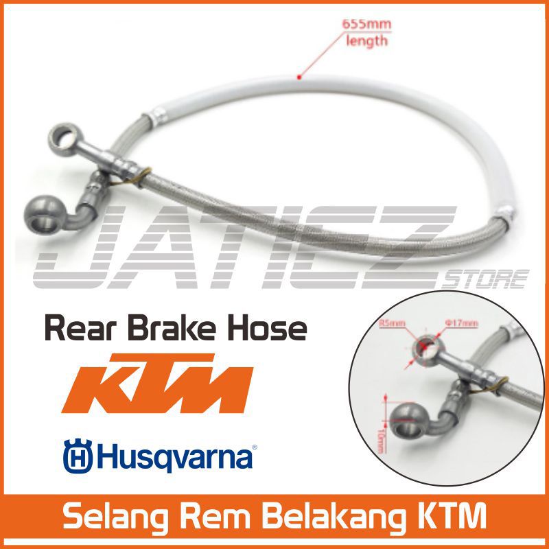 ท่อเบรกหลัง KTM - ท่อเบรกหลัง KTM HUSQVARNA