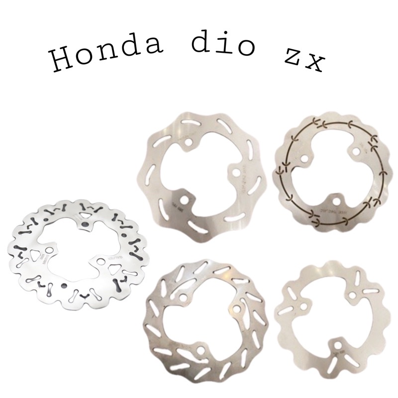 จานเบรค Dio zx 160/180/190  mm จานดิสรถป๊อป Honda