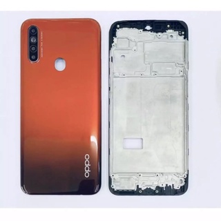 บอดี้ Oppo A31 2020 เคสกลาง+ฝาหลัง ใหม่ คุณภาพสวย ฝาหลังOppo A31