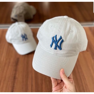 💙🛒MLB CAP หมวก NY สินค้าของแท้ 100% นำเข้าจากเกาหลี🇰🇷 พร้อมส่ง