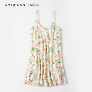 American Eagle Tropical Mini Slip Dress ชุดเดรส ผู้หญิง มินิ (EWDR 039-4498-106)