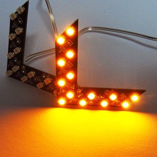 โคมไฟเลี้ยว LED 14 SMD 2 ชิ้น สําหรับสกูตเตอร์ รถยนต์