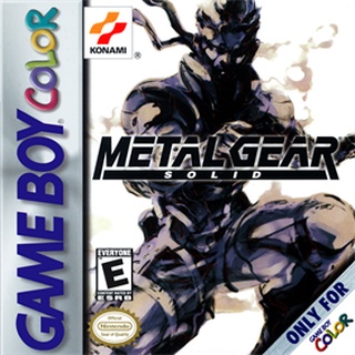 ตลับ GBA GBC  Metal Gear Solid (USA) ตลับพิเศษภาษาอังกฤษ ตลับผลิตใหม่