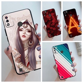 Cod พร้อมส่ง เคสโทรศัพท์มือถือ ปิดด้านหลัง ลายภาพวาดผู้หญิงน่ารัก แฟชั่นฤดูใบไม้ผลิ หรูหรา สําหรับ TECNO POP4 POP5 POP 4 Pro 5 Lte 2022