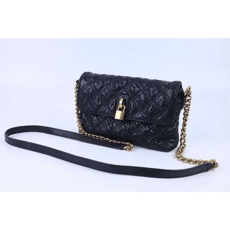 🔥 Sale : 2,990 Baht 🔥 #B220600574 ]  M A R C J A C O B – H: Black ๐ Size : 8 x 5.5 inc. ๐ อุปกรณ์ : 