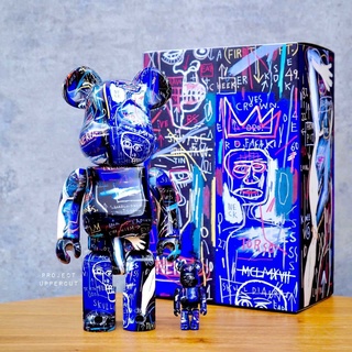 BE@RBRICK 400%+100% Jean-Michel Basquiat # 7 [New]