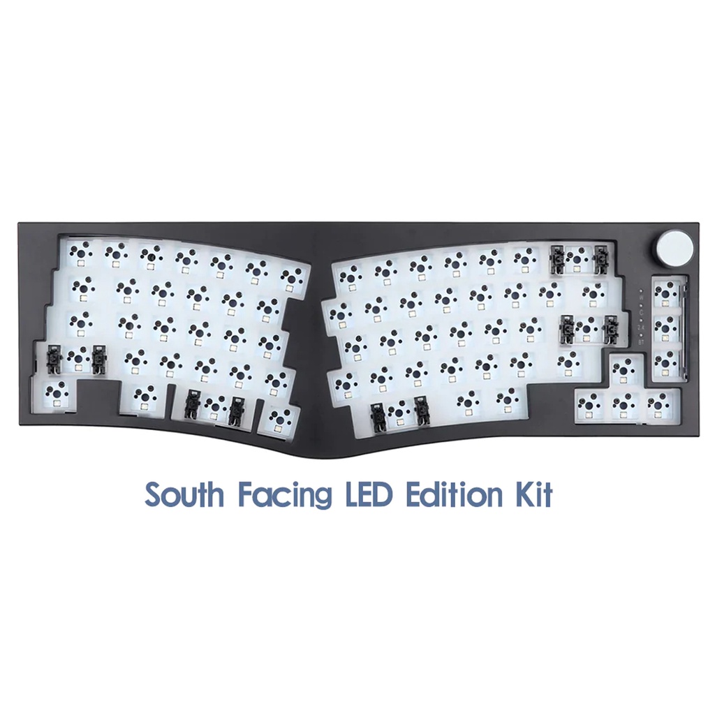 FEKER ALICE BLACK CASE 80 3 โหมดไร้สาย 80% MECHANICAL คีย์บอร์ดชุด HOT SWAPPABLE SWITCH LIGHTING EFF