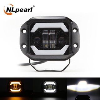 Nlpearl ไฟตัดหมอก LED 4X4 Atv Niva Lada 12V 24V 5 นิ้ว สําหรับรถยนต์