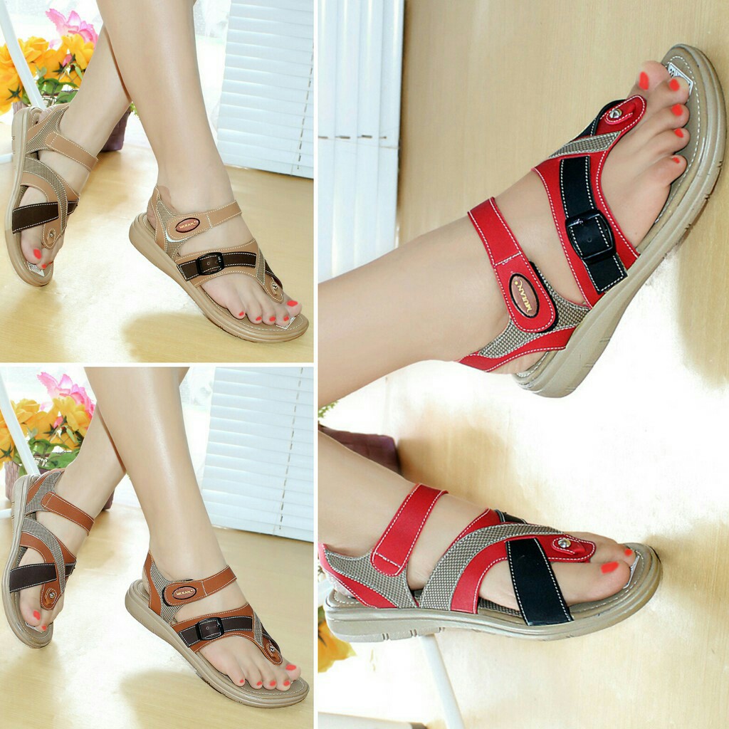 Disc Mulan 1682 Flip-flops Platform รองเท้าแตะผู้หญิง