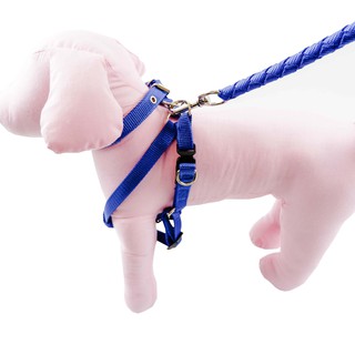 1263-14HisoPets ชุดเชือกจูง+รัดอก+ปลอกคอ ไซด์ XL